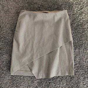 DYNAMITE plaid wrap skirt